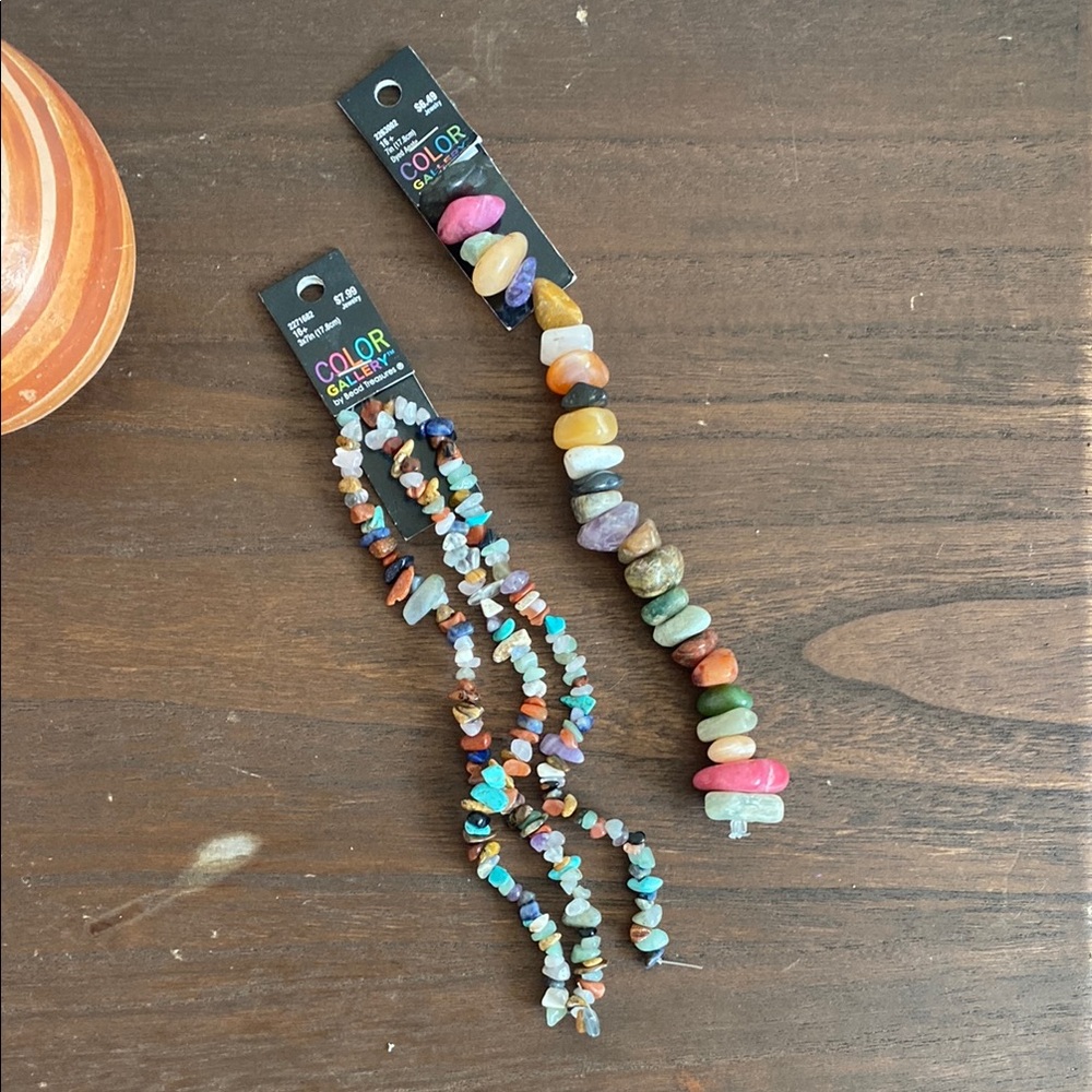 Colorful Gemstone Bead Strands